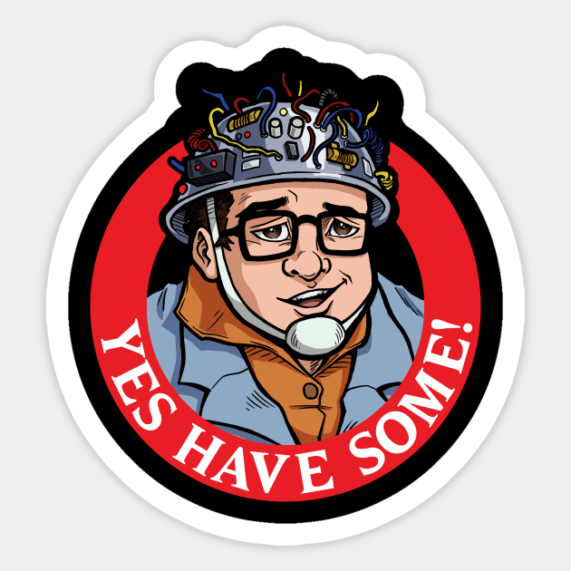 Louis Tully: Yes, Have Some! Sticker by TravisPerkinsArt